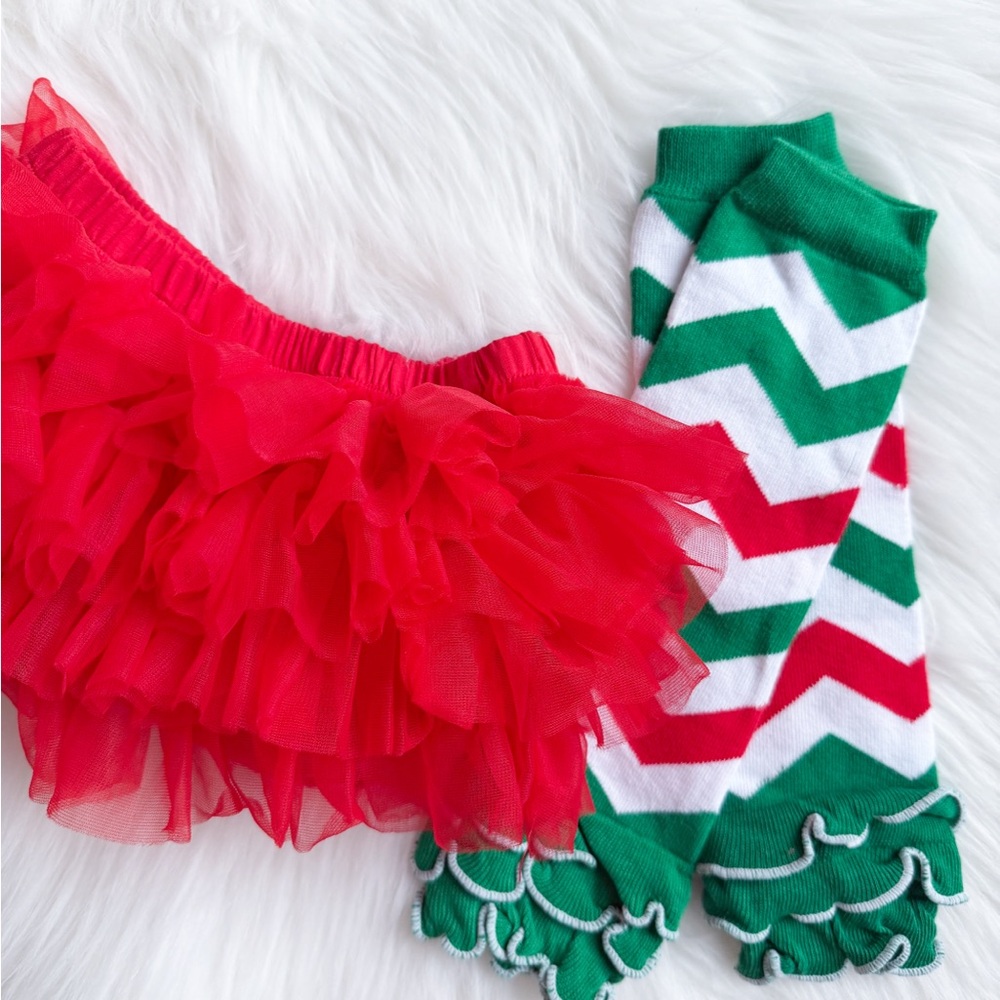 Wholesale Baby Christmas Leg Warmers & Tutu Bloomers – $2 & $5! NEW!